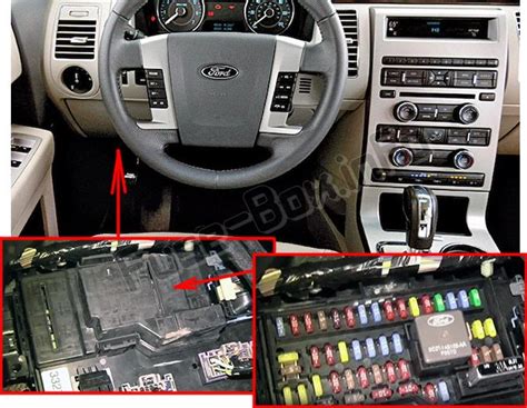 2012 ford flex power distribution box location|Fuse Box Diagram Ford Flex (2009.